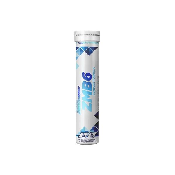 AKCIJA! ZMB6 - Cink + Magnezij + B6 Šumeće Tablete (Effervescent Tablets) ALLNUTRITION NAJBOLJE UPOTRIJEBITI DO 31.08.2026.