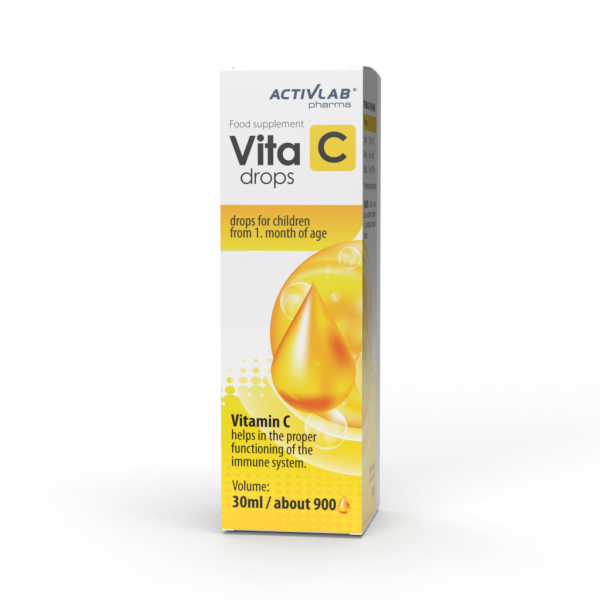 AKCIJA! ActivLab Vita C Vitamin C Kapi 75 mg ( Drops ) - 30 ml u Kapima NAJBOLJE UPOTRIJEBITI DO 10.10.2026.