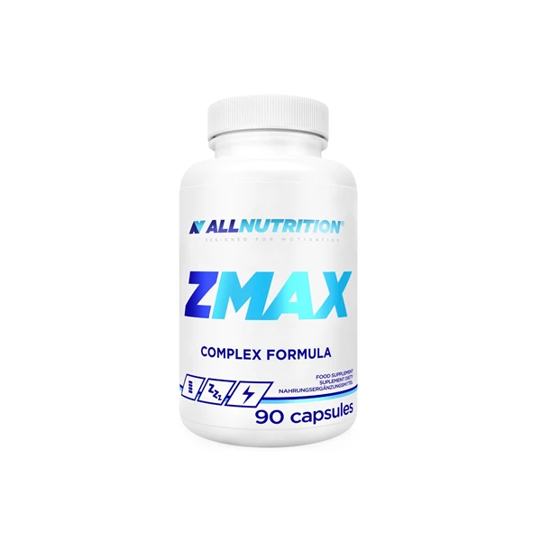 AKCIJA! ALLNUTRITION ZMAX - Magnezij Cink (Magnesium, Zinc) Vitamin B6  90 Kapsula NAJBOLJE UPOTRIJEBITI DO 30.09.2026.