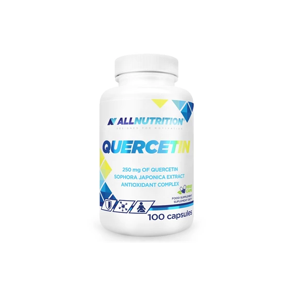 AKCIJA! ALLNUTRITION PRIRODNI KVERCETIN ( QUERCETIN ) 250 mg Kapsule - 100 Kapsula NAJBOLJE UPOTRIJEBITI DO 30.09.2026.