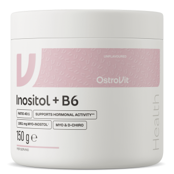 INOZITOL - Myo Inositol + D-Chiro-inositol - Čisti Inozitol u Prahu 150g. + Vitamin B6 natural