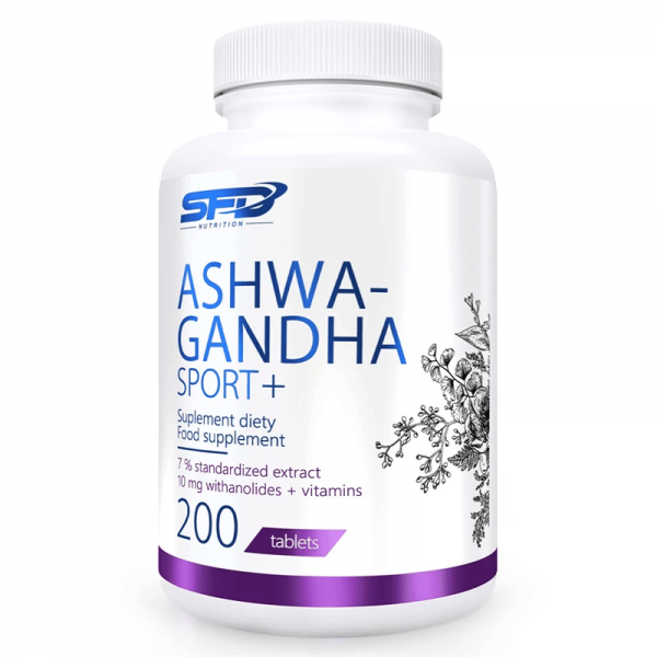 AKCIJA! SFD ASHWAGANDHA SPORT+ Tablete - 200 Tableta NAJBOLJE UPOTRIJEBITI DO 31.10.2026.