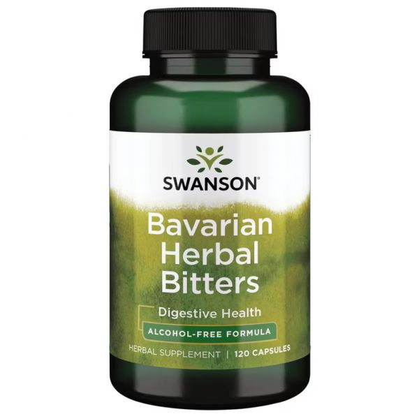 AKCIJA! Bavarian Hebal Bitters (Bavarski biljni gorki napitak) Swanson - 120 Kapsula NAJBOLJE UPOTRIJEBITI DO 31.10.2026.