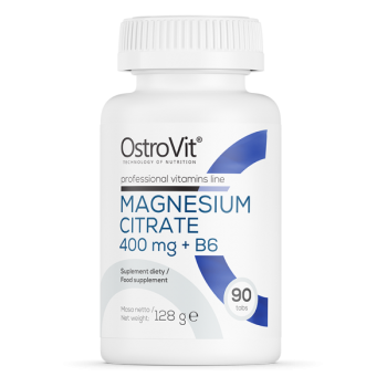 Magnezij Citrat + Vitamin B6 400 mg Ostrovit Tablete - 90 Tableta