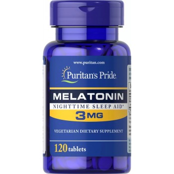 Melatonin 3mg Tablete Puritan's Pride - 120 Tableta
