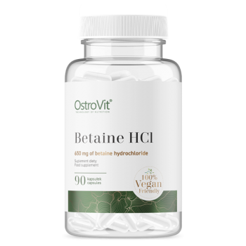 BETAIN HCL ( Betaine ) 650 mg Kapsule - 90 VEGE Kapsula