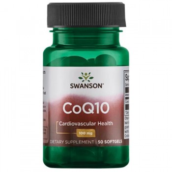 KOENZIM (Coenzyme) CoQ10 100 mg Kapsule Swanson - 50 Kapsula