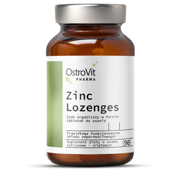 Cink i Vitamin C Pastile  (Zinc) 15 mg - 90 Pastila