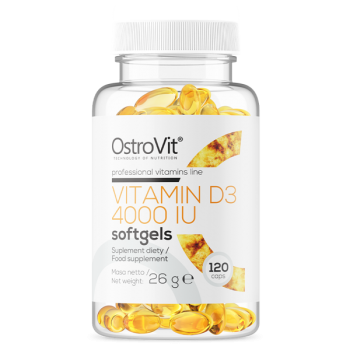 Vitamin D3 4000 IU Softgel Kapsule - 120 Kapsula