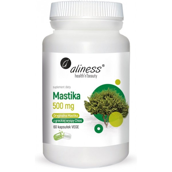 CHIOS MASTIKA - Mastiha Kapsule ( Mastic Gum ) 500 mg - 60 VEGE Kapsula
