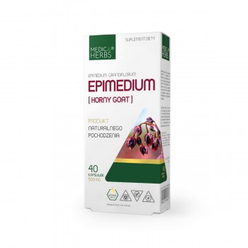EPIMEDIUM - Horny Goat Weed Kapsule 500 mg - 40 Kapsula