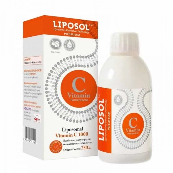 LIPOSOMALNI VITAMIN C 1000 - Liposol C 1000 mg 250ml - Okus Naranča