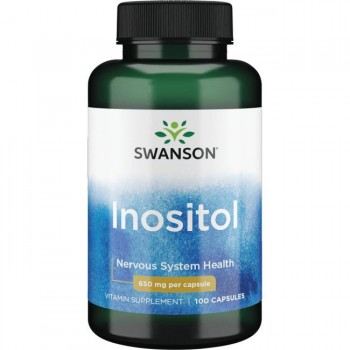 INOZITOL (Inositol, Vitamin B8) Kapsule Swanson 650 mg - 100 Kapsula