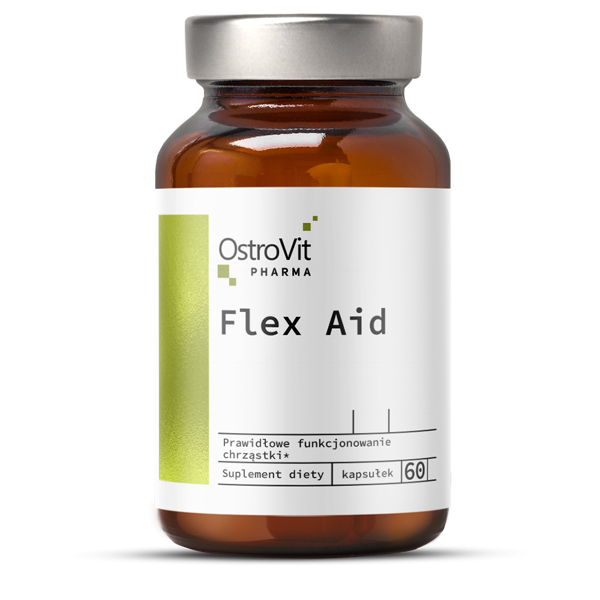 FLEX AID (Zdravlje Zglobova, Hrskavice, Tetiva i Ligamenata) - OstroVit Pharma Kapsule - 60 Kapsula